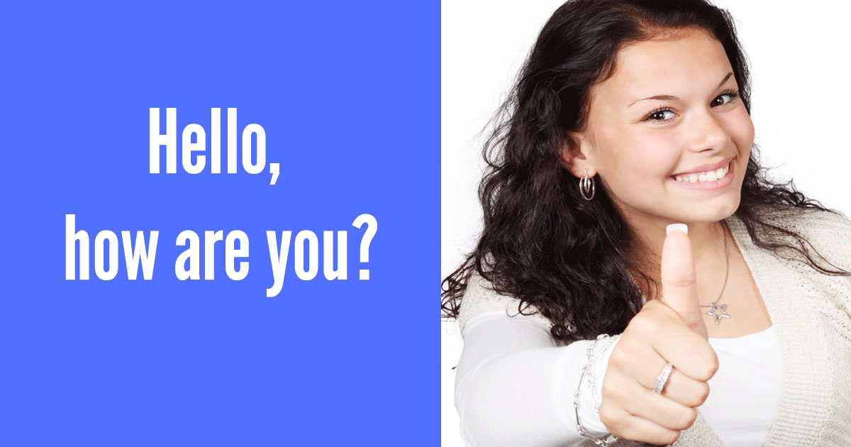 Behaviour Secrets: Hello, how are you?
