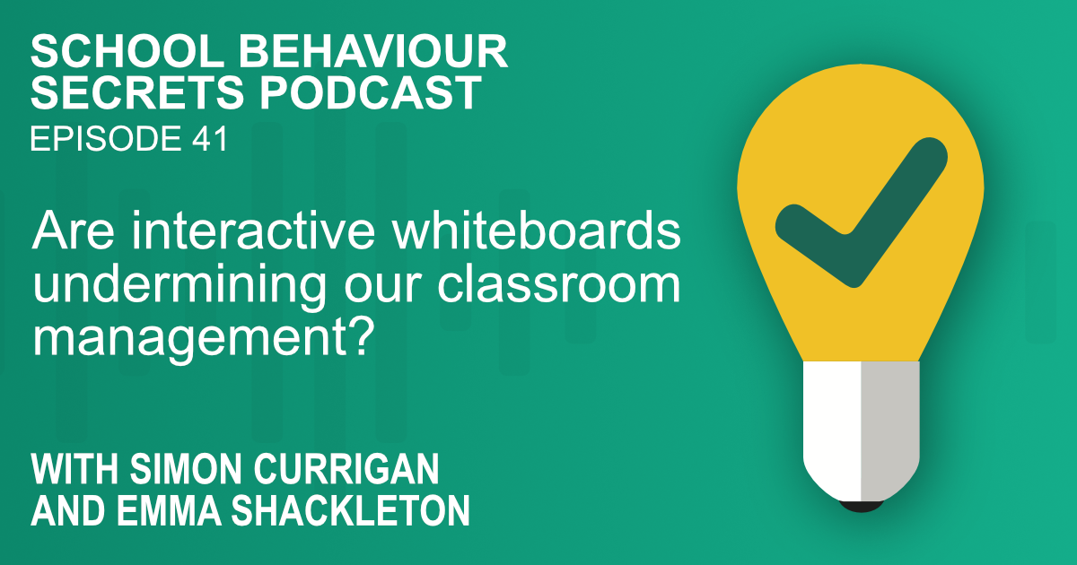 Are interactive whiteboards undermining our classroom management?