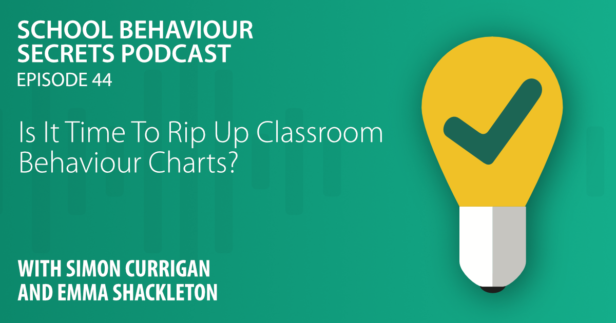 Is It Time To Rip Up Classroom Behaviour Charts?