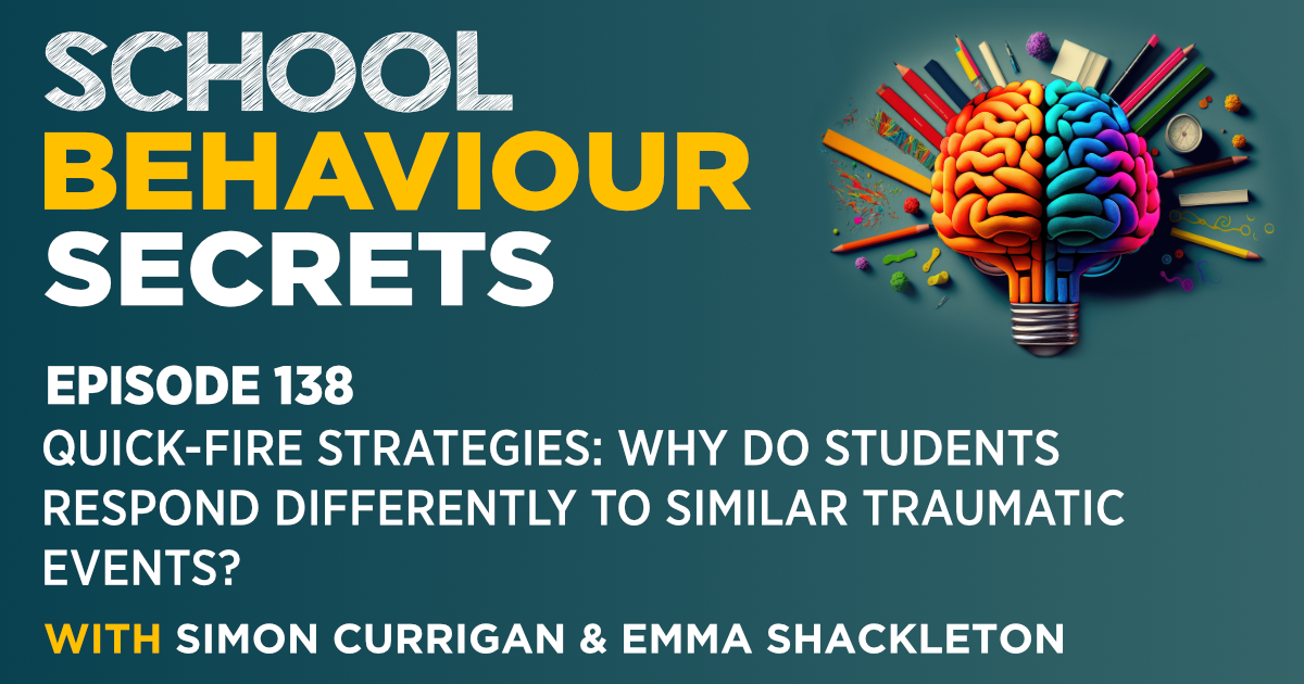Quick-fire strategies: Why Do Students Respond Differently to Similar Traumatic Events?