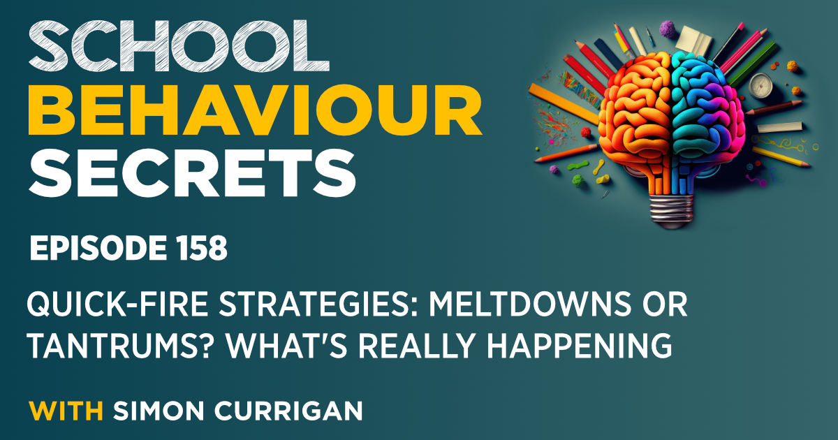 Quick-Fire Strategies: Meltdowns Or Tantrums? What's Really Happening