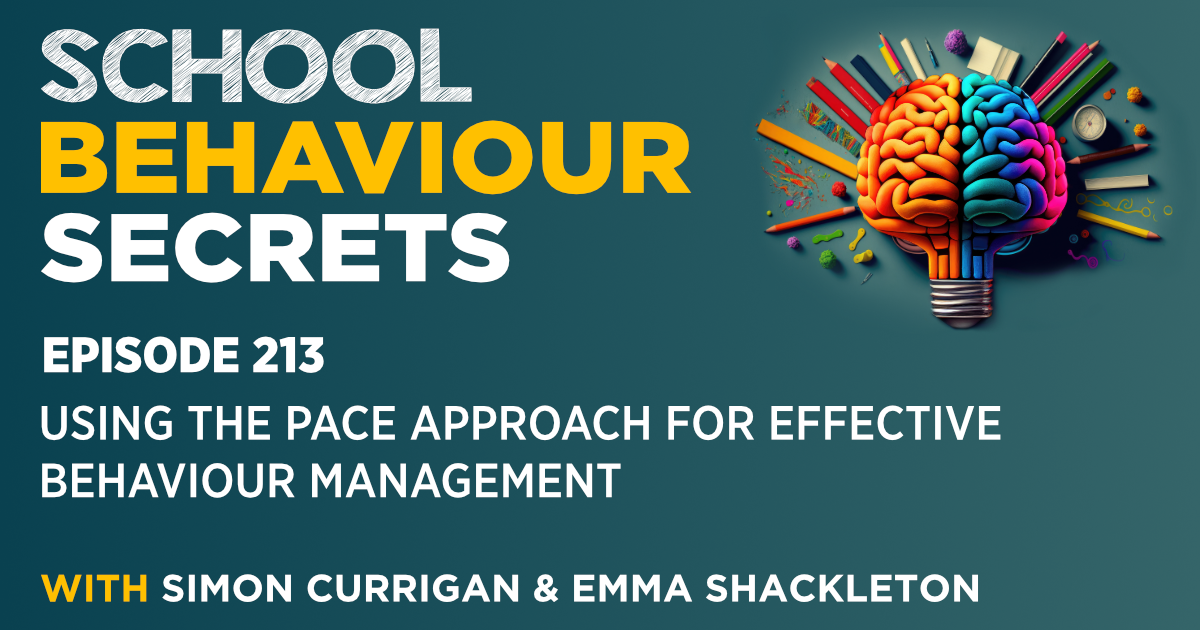 Using The PACE Approach For Effective Behaviour Management