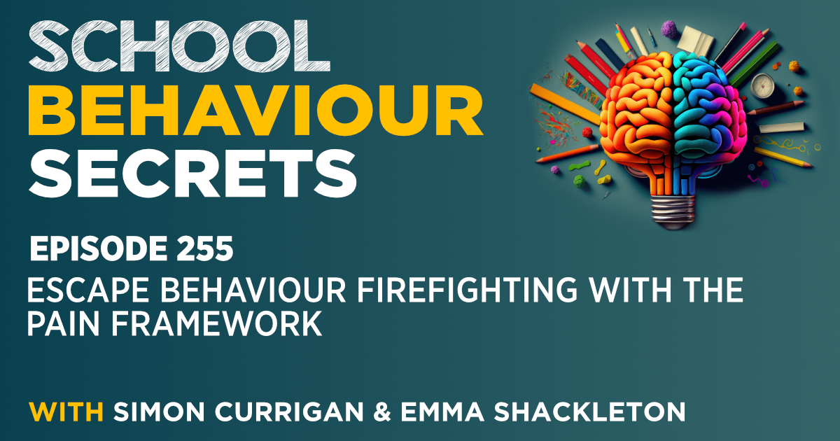 Escape Behaviour Firefighting with the PAIN Framework