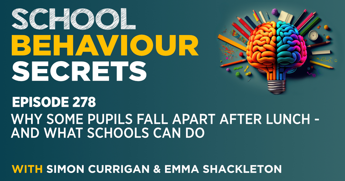 Why Some Pupils Fall Apart After Lunch - And What Schools Can Do