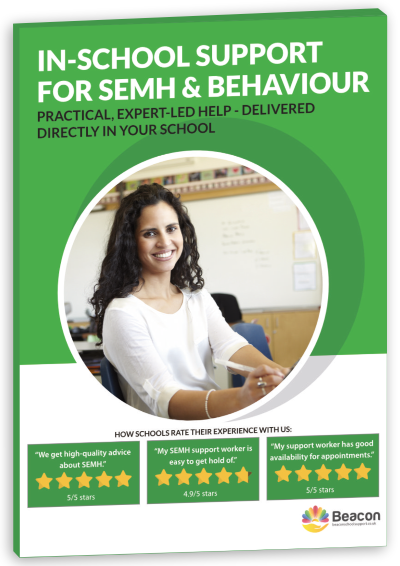 In-school support brochure cover